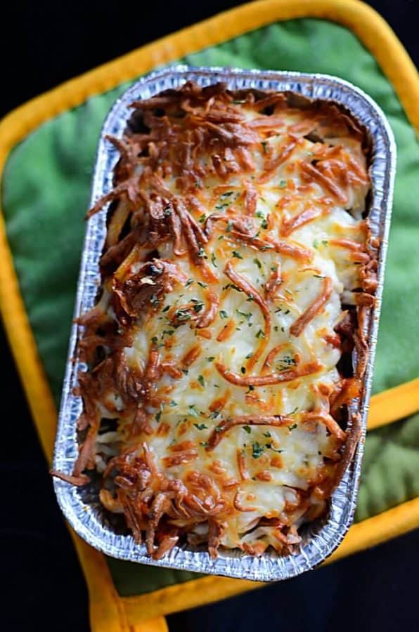 Make Ahead Baked Spaghetti Dinners from The Salty Pot