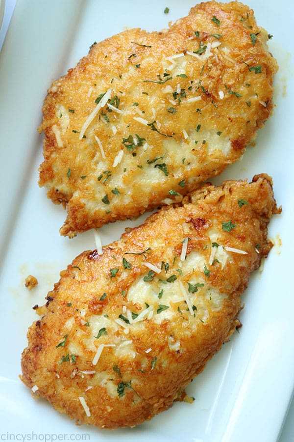 Parmesan Crusted Chicken from Cincy Shopper