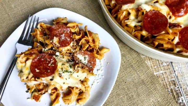 Pizza Pasta Casserole Recipe