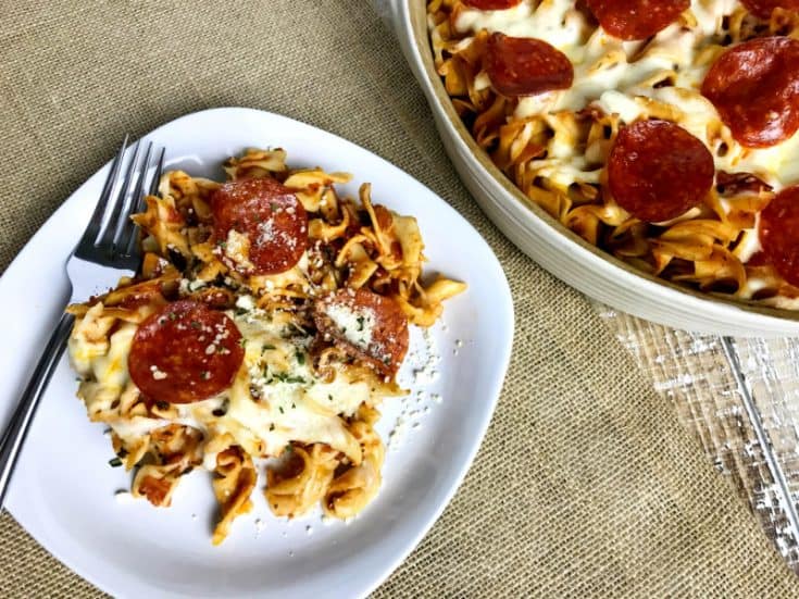 Pizza Pasta Casserole Recipe