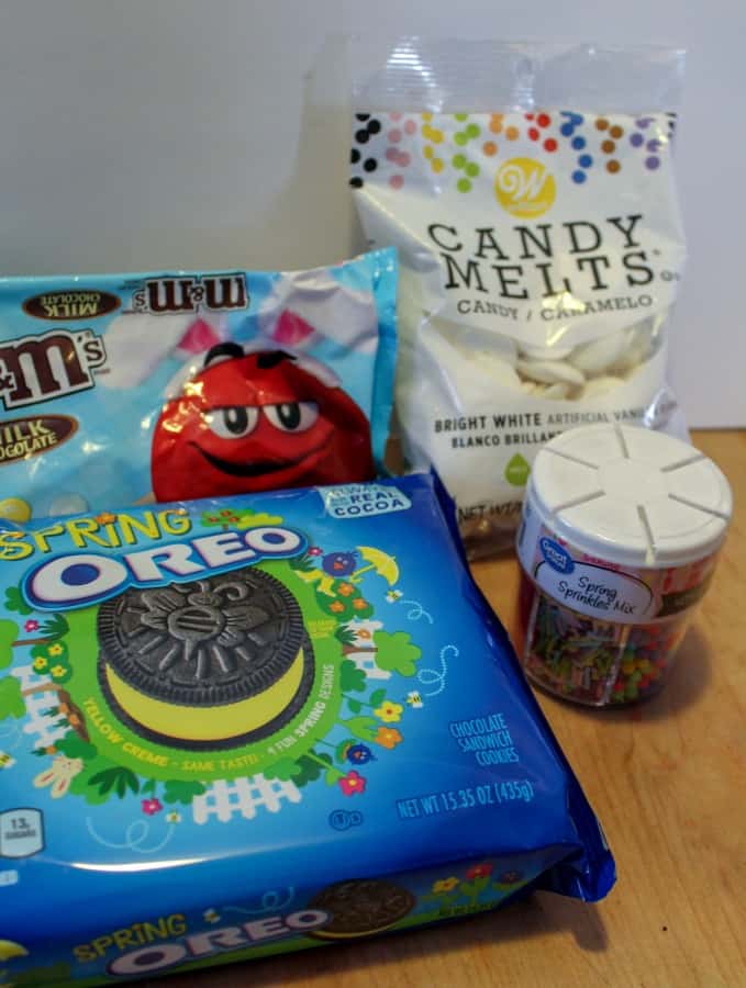 Easter Oreo Bark ingredients