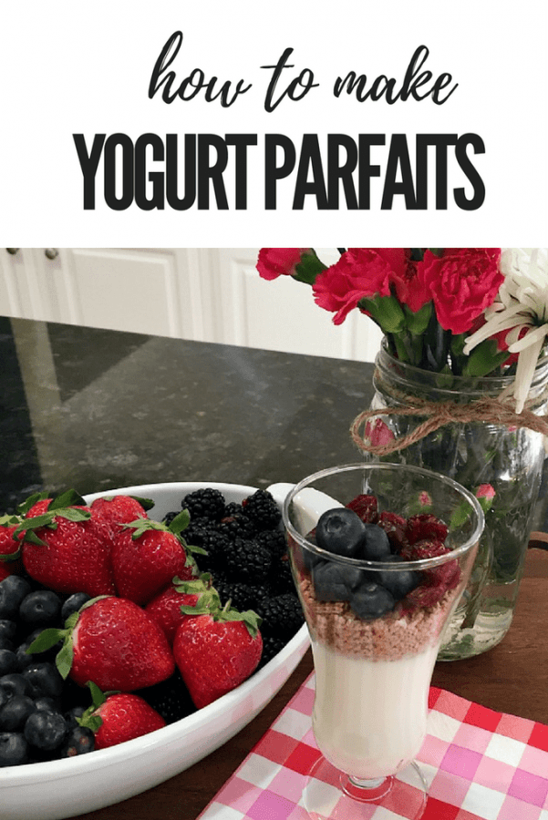 Easy Yogurt Parfaits from Uncommon Designs