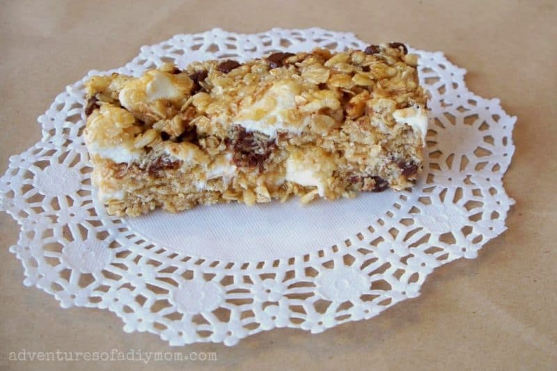 Homemade No Bake Granola Bars from Adventures of a DIY Mom