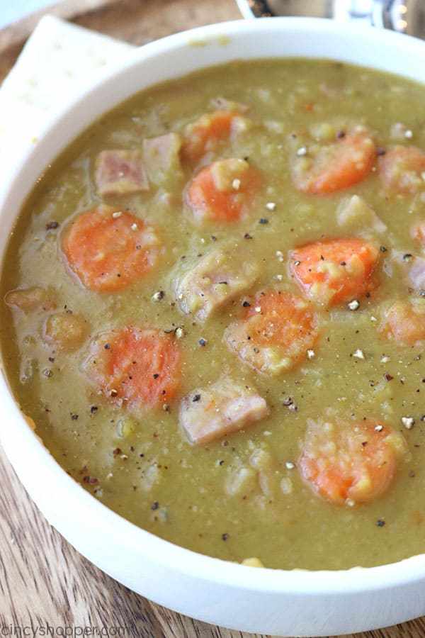 Slow Cooker Split Pea Soup from Cincy Shopper