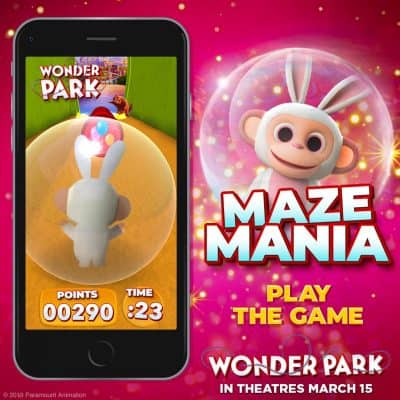Wonder Park Activities - Maze Mania