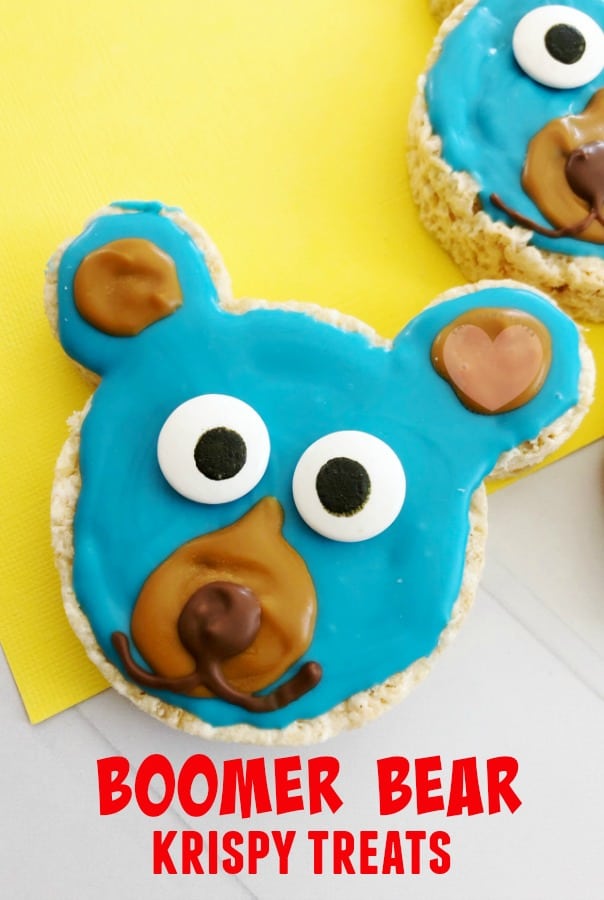 Wonder Park Movie Boomer Bear Krispy Treats