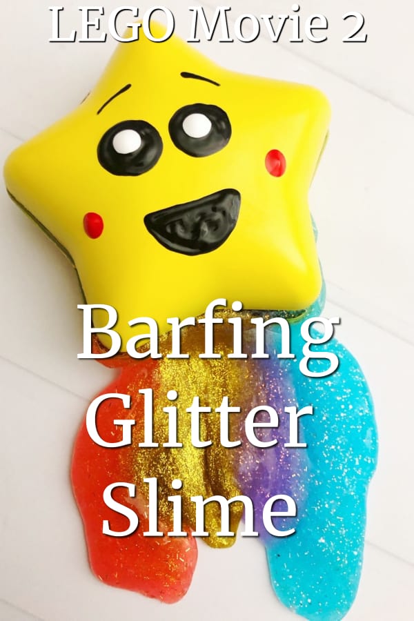 LEGO Movie 2 Barfing Glitter Slime Craft