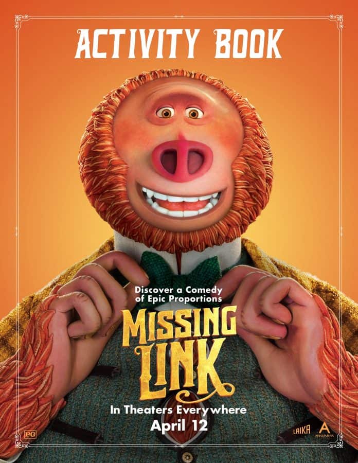 Missing Link Activity Book Image