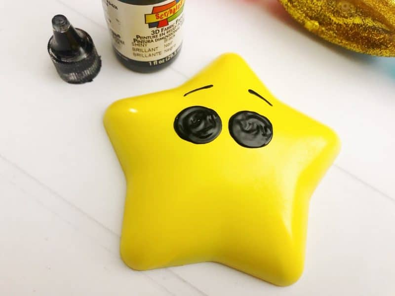 barfing glitter slime eyes