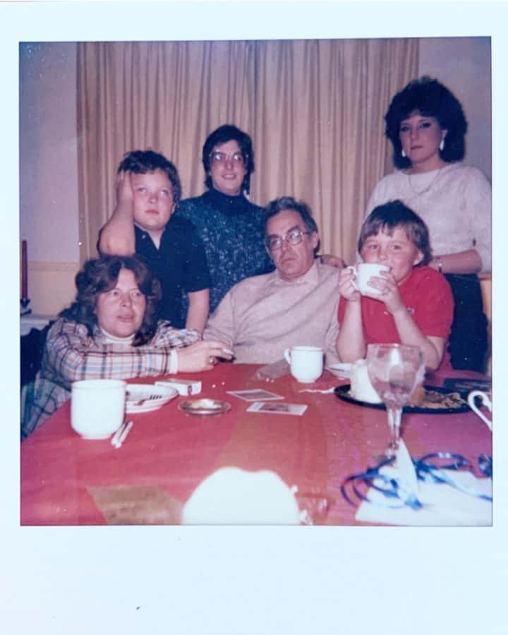 80s family Polaroid photo moms get in the picture 