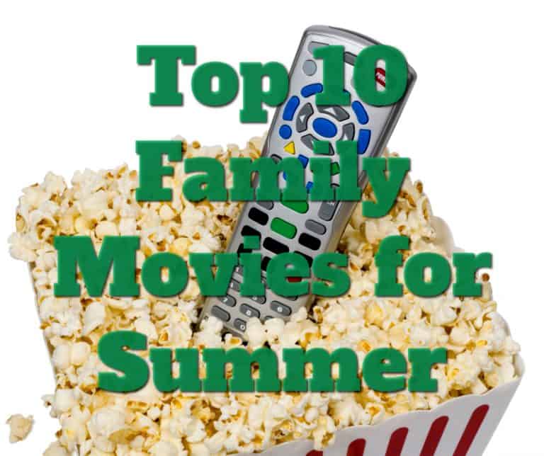 Top 10 Family Movies for Summer plus an Outdoor TV This Mama Loves