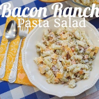 Bacon Ranch Pasta Salad