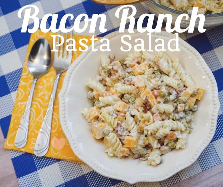 Bacon Ranch Pasta Salad Recipe