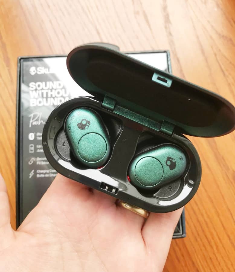 Skullcandy Push Truly Wireless Earbuds over close