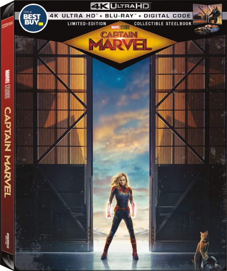 Captain Marvel Steelbook available now