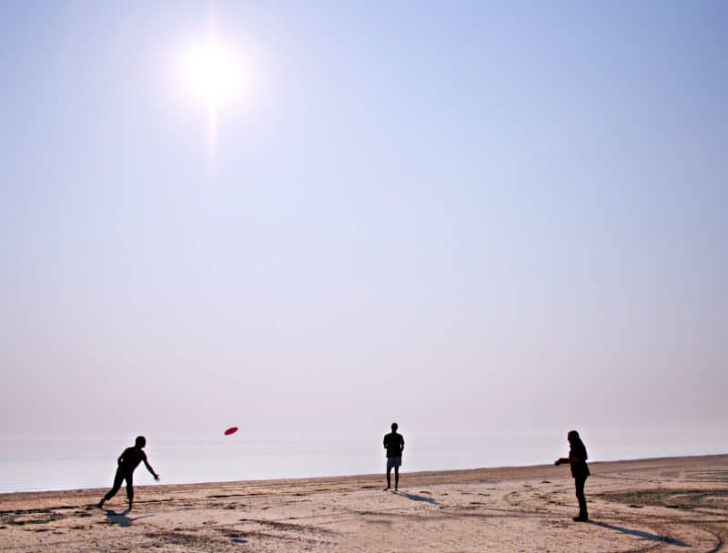 7 Games Your Family Can Play at the Beach frisbee