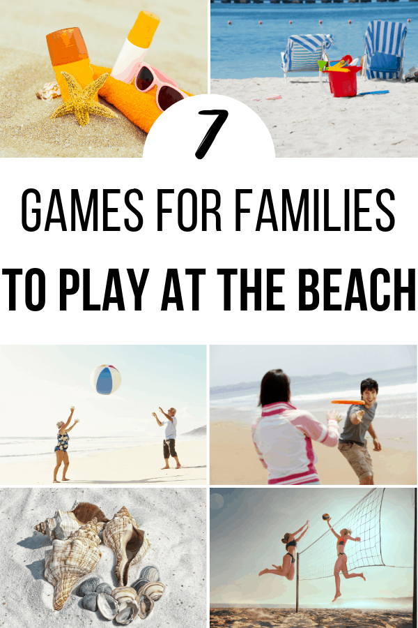 7 games Your Family Can Play at the Beach