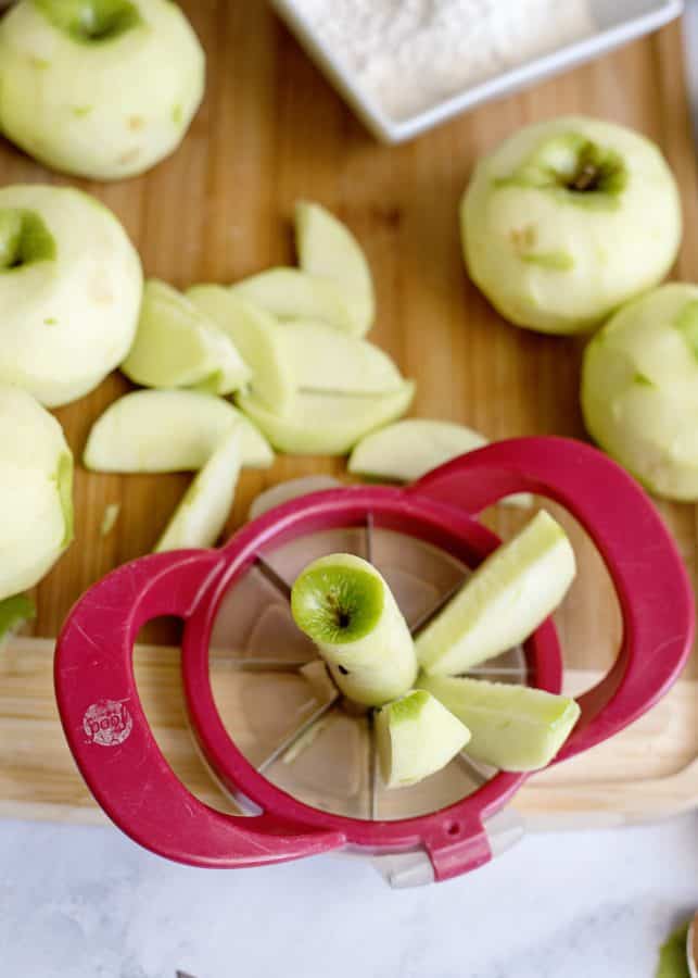 Apple Crisp Recipe with caramel