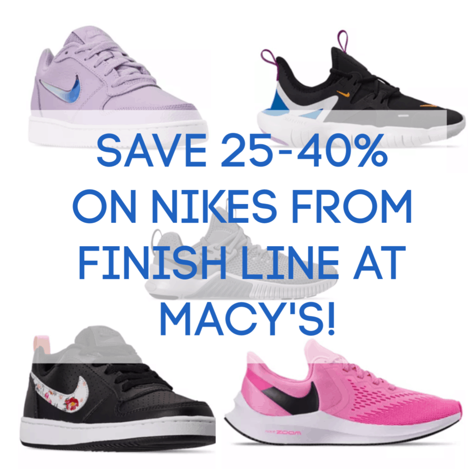 macy's nike sneakers sale