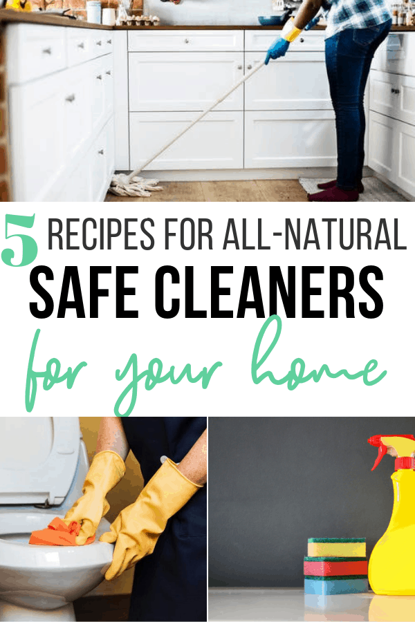 5 Recipes for All-Natural, Safe Cleaners for the Whole House