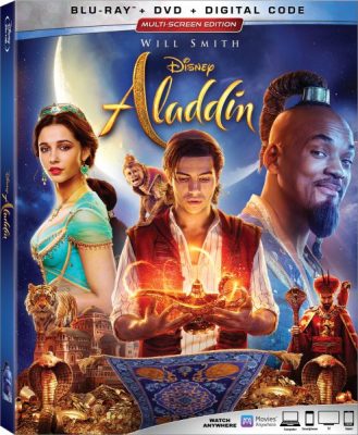 live action aladdin movie box art