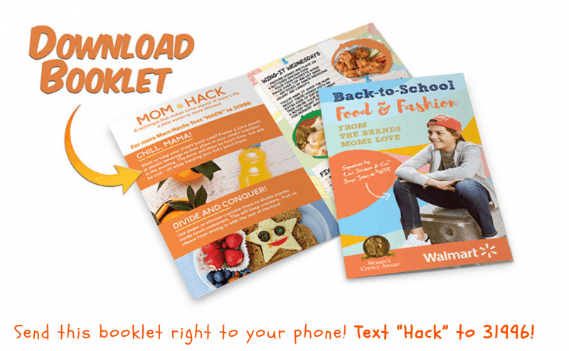 mom fashion and food book for back to school