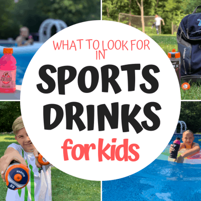 What to Look for in a Sports Drink for Kids