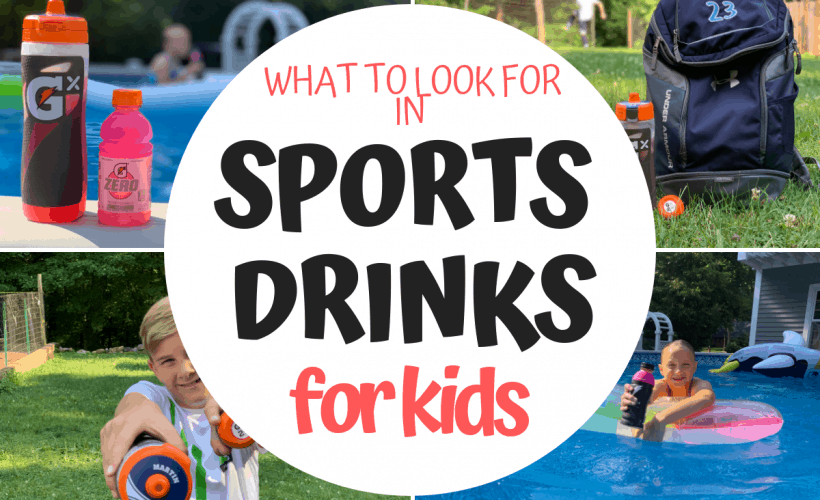 What to Look for in a Sports Drink for Kids