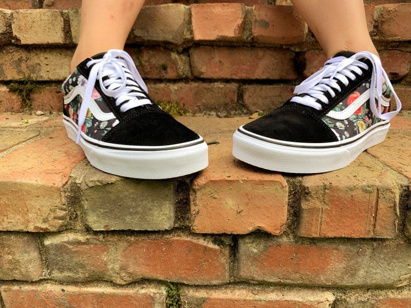 floral Vans Women's Old Skool Shoes