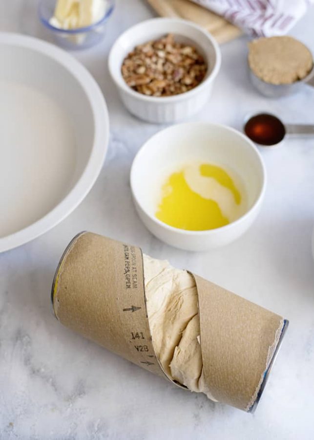 ingredients for semihomemade sticky buns