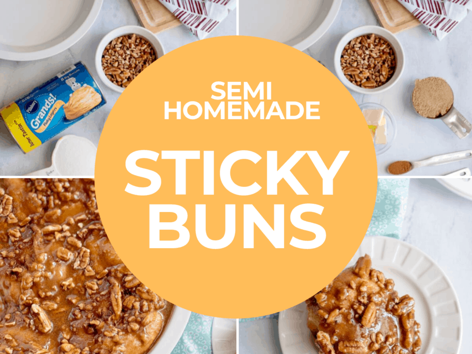 semihomemade sticky buns recipe