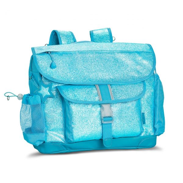 turquoise sparkle backpack for tweens