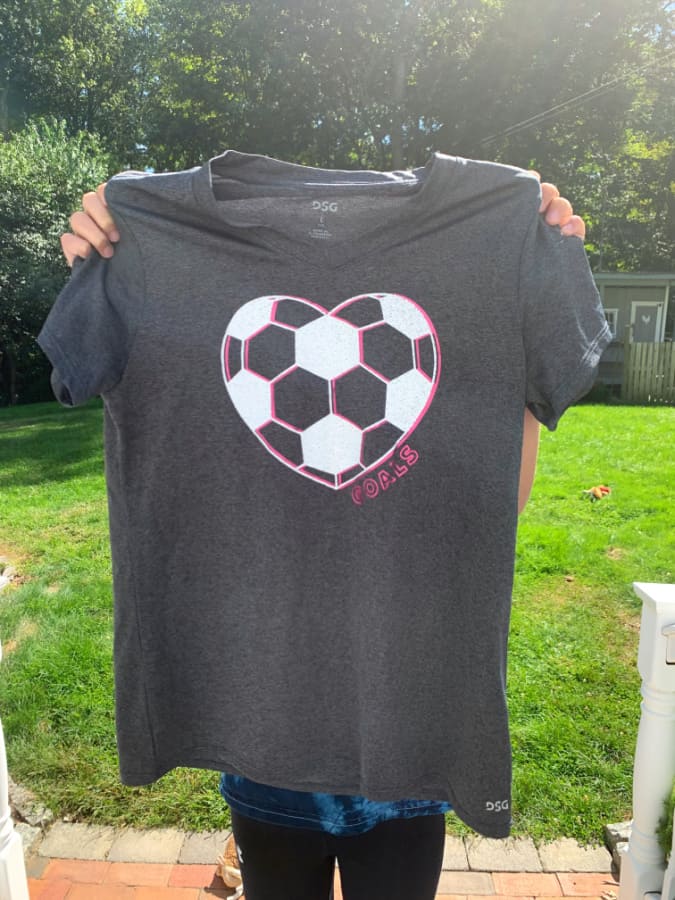 DSG girls soccer shirt