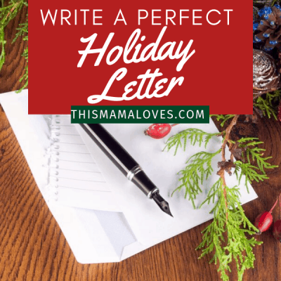 How to write a perfect holiday letter every year