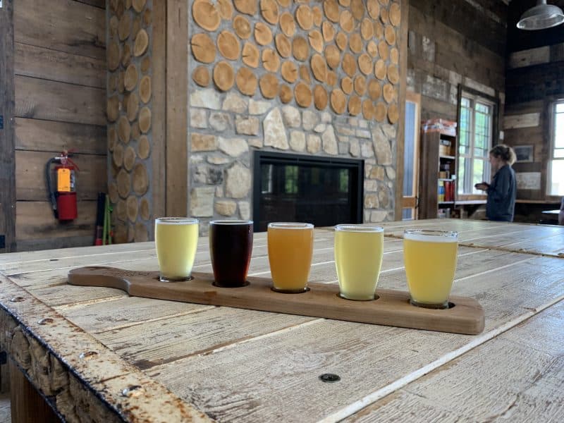 door county brewing flights