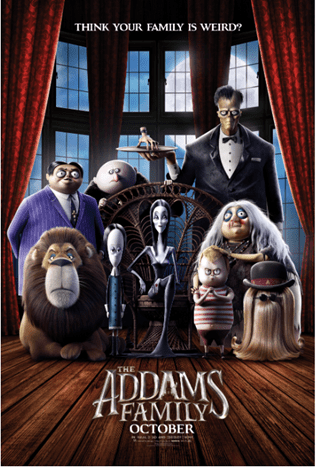 addams family movie poster