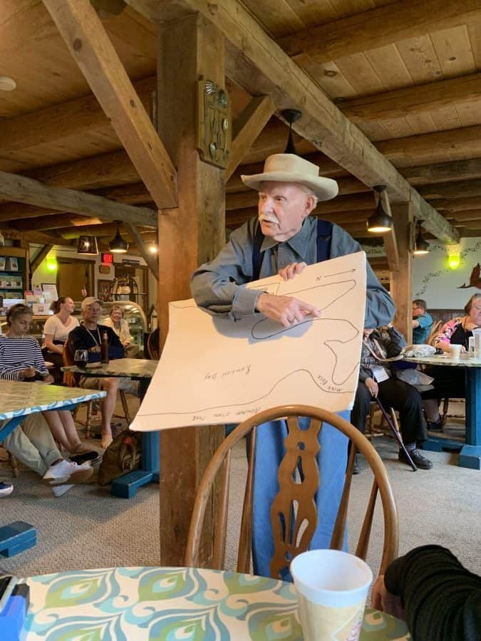 charlie storyteller rowleys bay resort fish boil