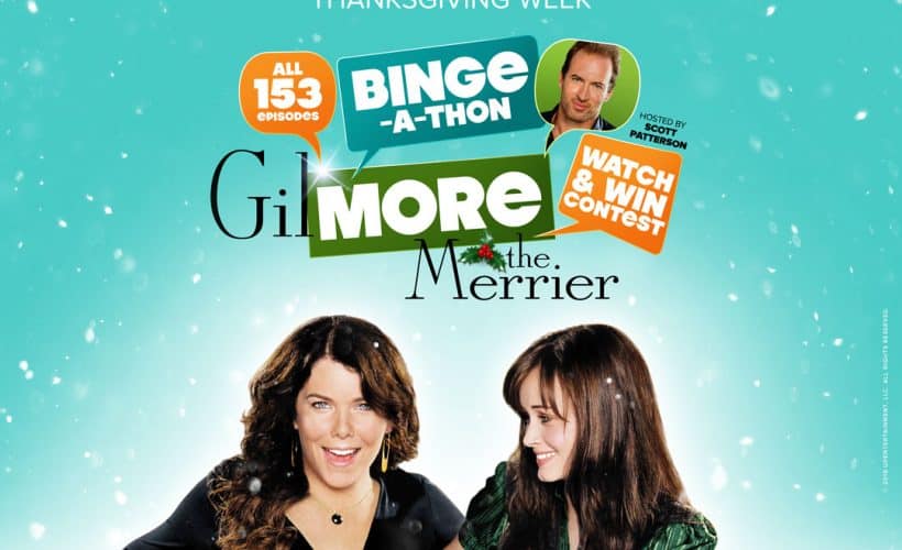 Gilmore the Merrier 153 episodes of Gilmore Girls on uptv