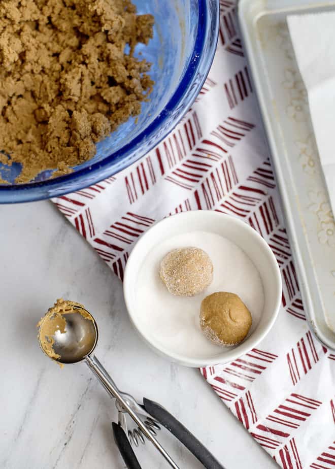 Iced Molasses cookie