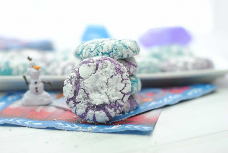 frozen crinkle cookies frozen inspired recipe