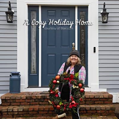 A cozy holiday home from This Mama Loves blog