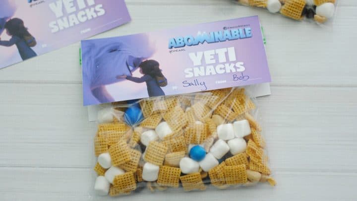 Abominable Yeti Snacks