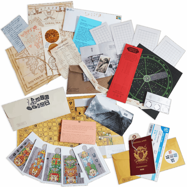 Image for The Escape Mail (Escape Room fun in the Mail!)