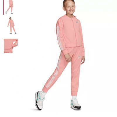 nike girls two piece tracksuit sale