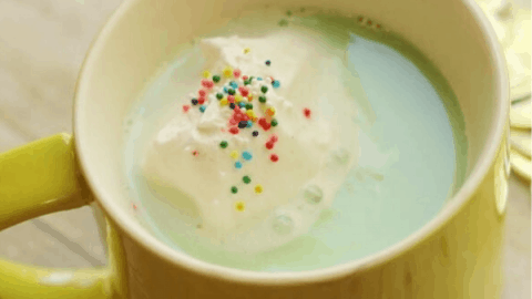 Leprechaun Cocoa: White Hot Chocolate Recipe