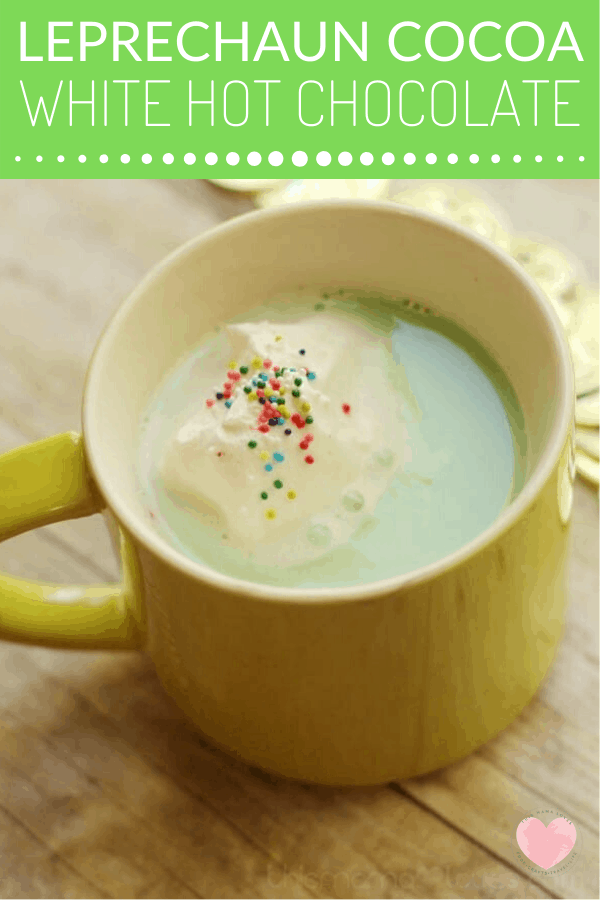 leprechaun cocoa white hot chocolate recipe from this mama loves