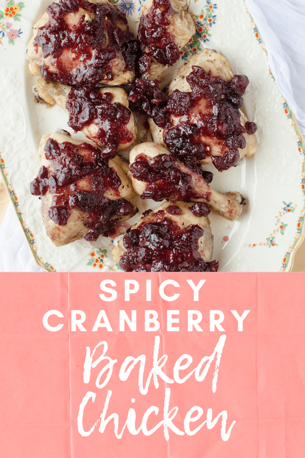 Spicy Cranberry Baked Chicken Recipe