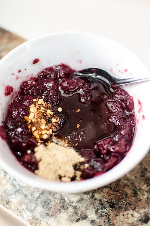 Spicy Cranberry Ginger Baked Chicken