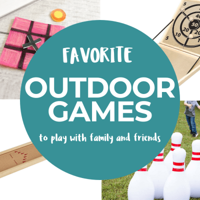 Favorite Outdoor Games to Play with Family