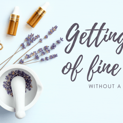 Getting rid of fine lines…without a knife